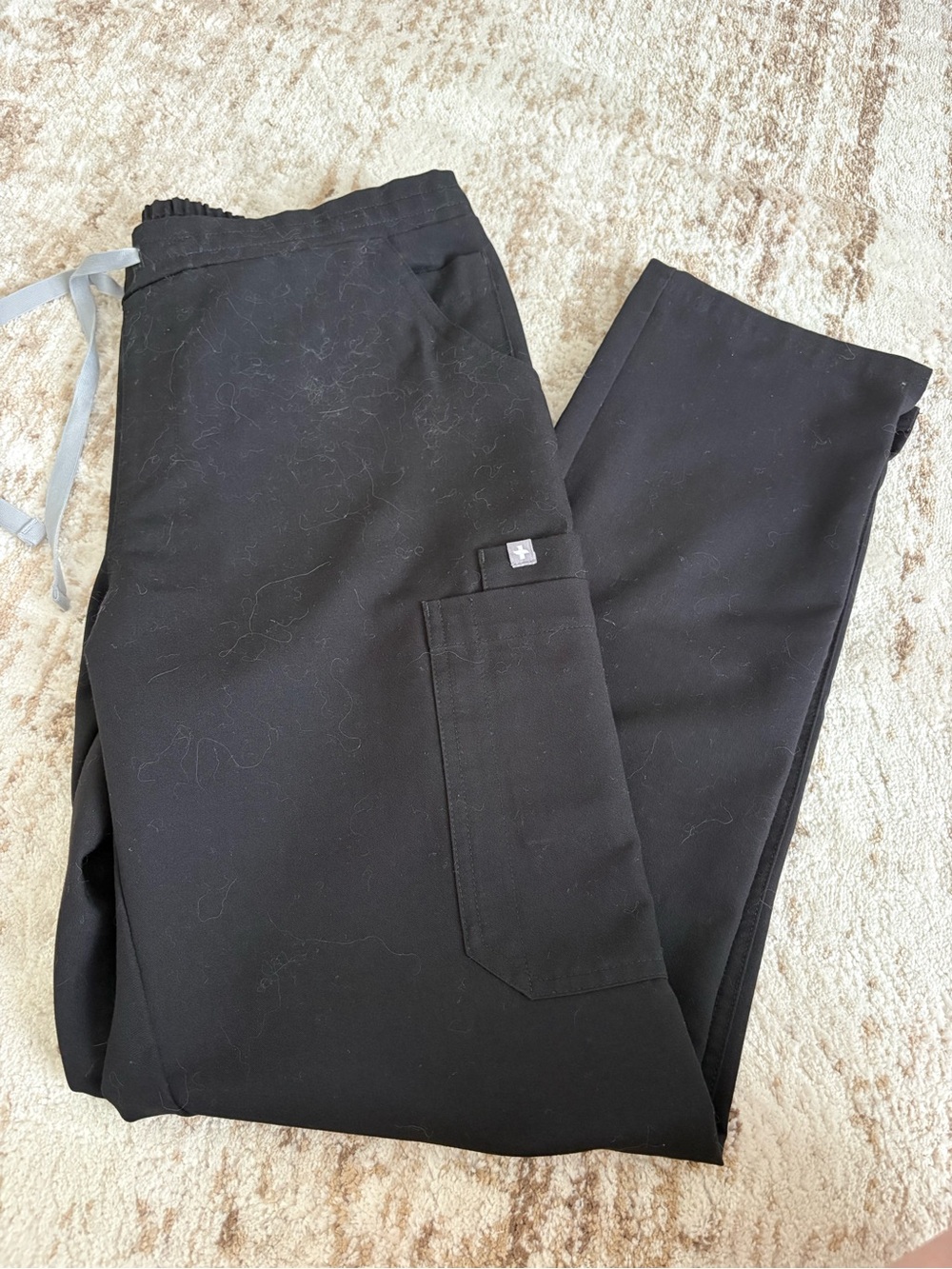 Figs Women’s Black Technical Collection Scrub Pants